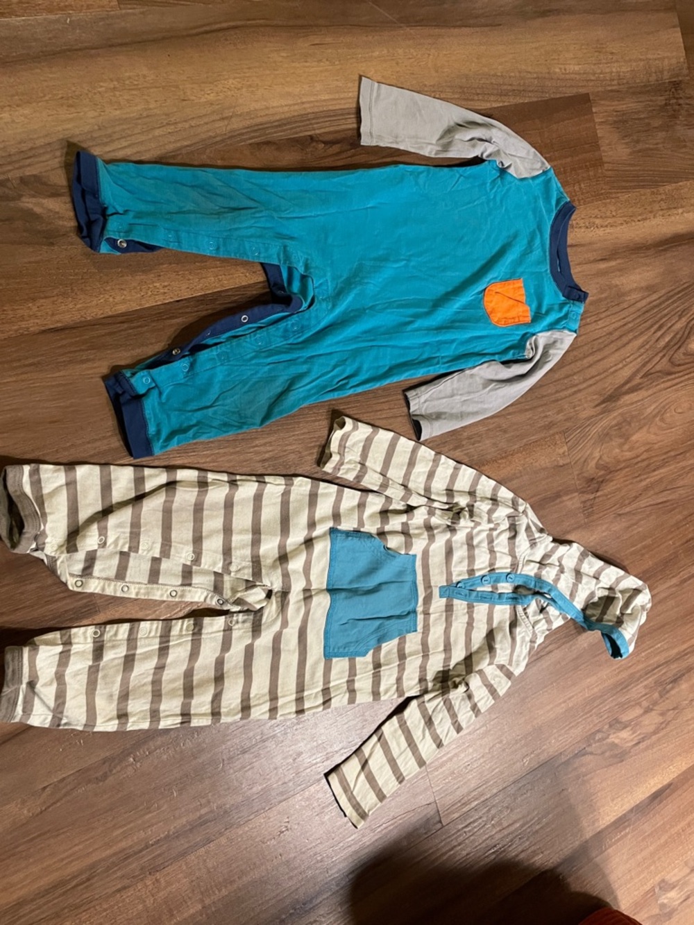 Tea Brand 100% Cotton Two One Piece Sleep Rompers